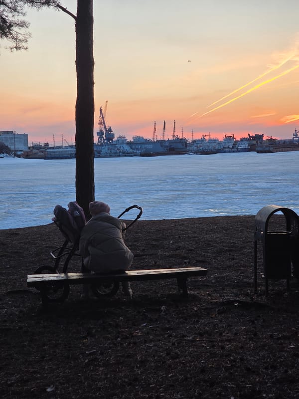 Spring day activities captured at Chaikovsky park and fairground