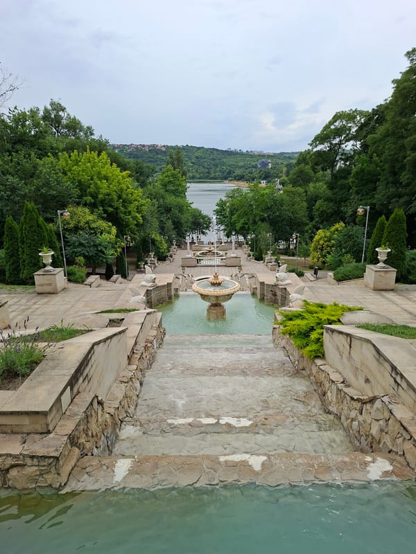 Chișinău's ornate park fountain complex, explored from every angle