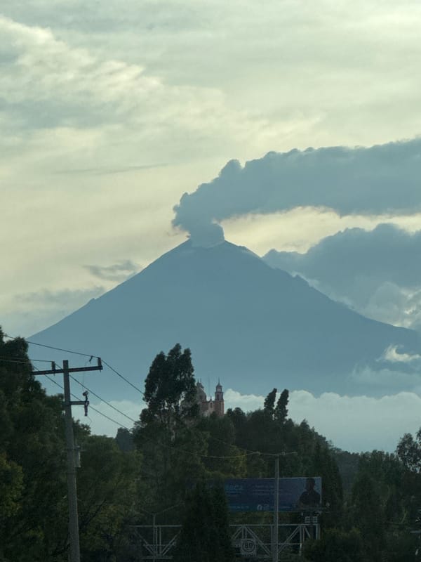 Evening landscape photography session documented in San Andrés Cholula