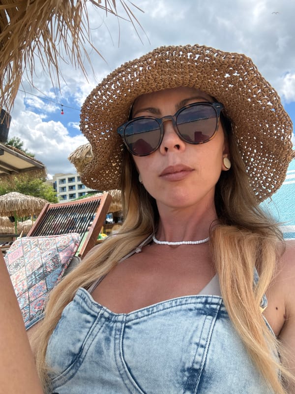 Beach day at Nesebar resort with drinks and lounging