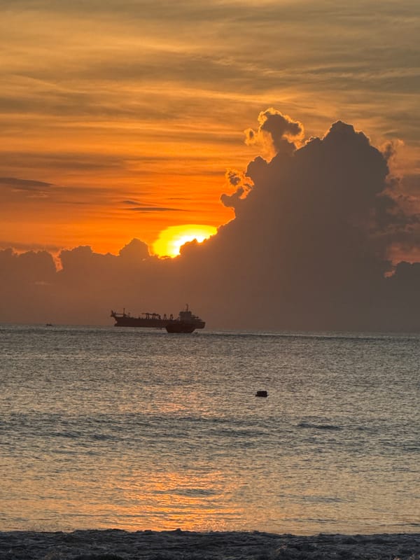 Golden hour beach life captured across Kuta, Indonesia