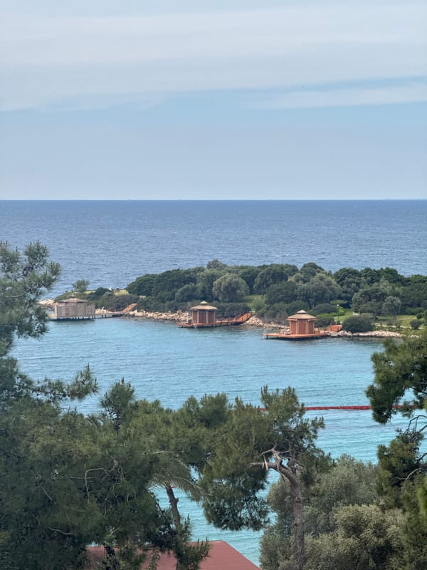 Luxury resort documented in coastal Bodrum, Turkey