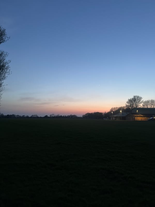 Spring blossoms and Union Jack captured in Great Yarmouth