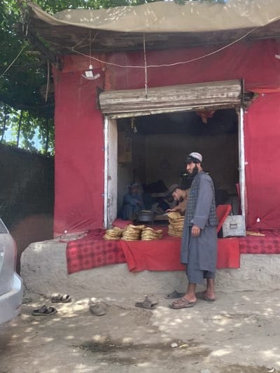 Morning street life documented in Khana Gerdab, Afghanistan