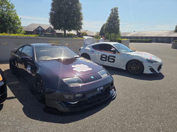 Modified cars and a monster truck take over Punchestown Racecourse