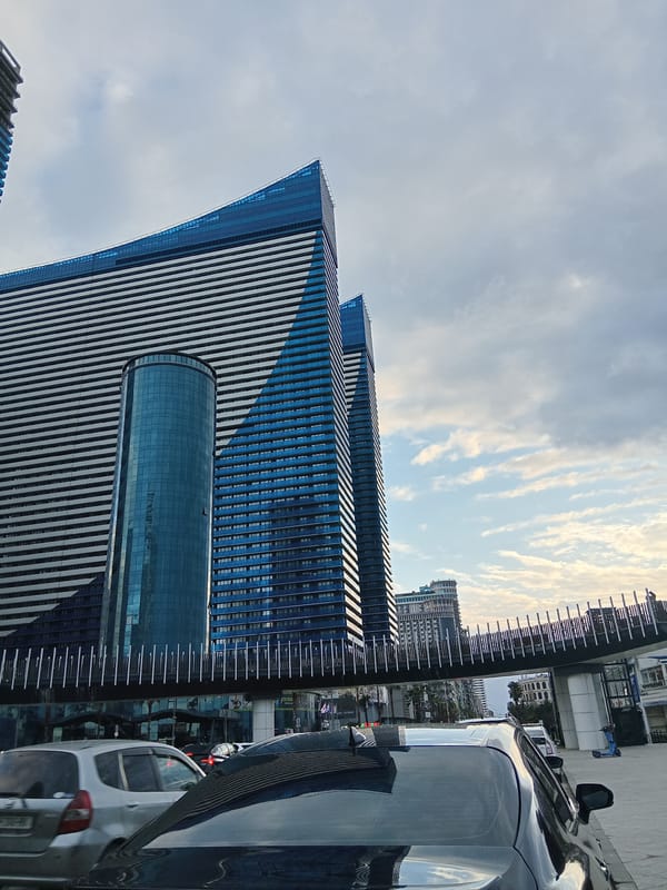 Urban scenes documented around modern Batumi, Georgia districts