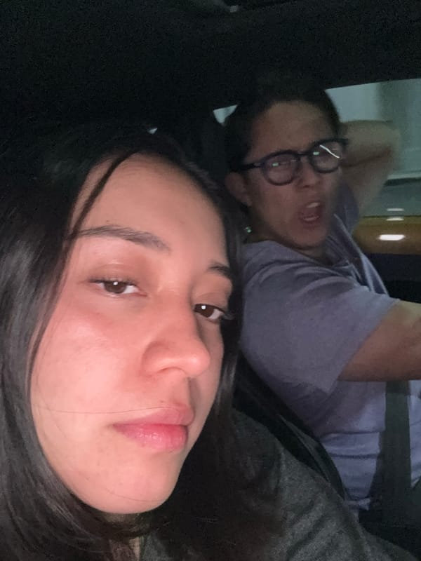 Two people lying together in Puebla