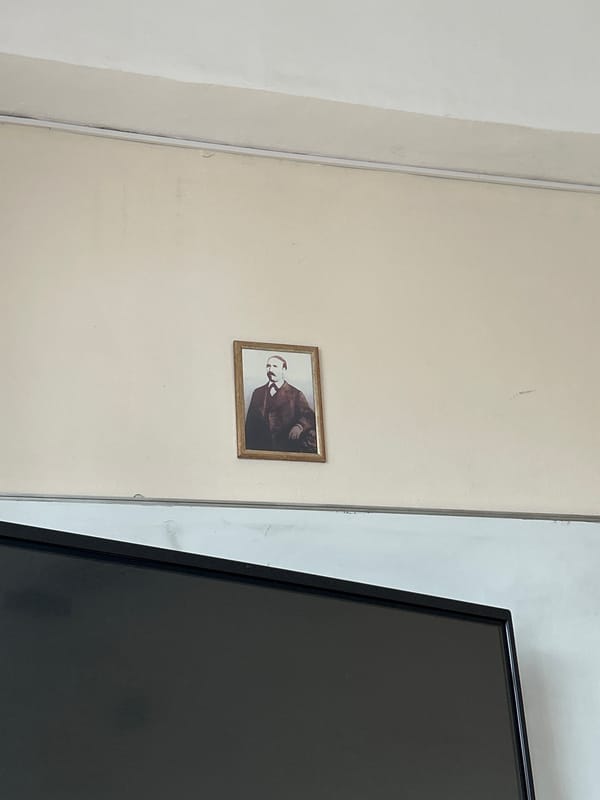 Morning routine documented in Shumen, Bulgaria apartment