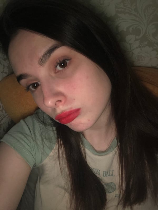 Woman takes intimate photos in bedroom in Noviy, Russia
