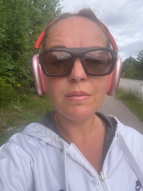 Morning stroll on a forest trail in Östra Kallfors, Sweden