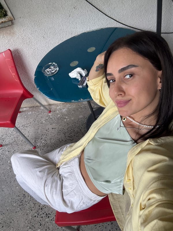 Relaxed morning at a Tbilisi café, multiple angles