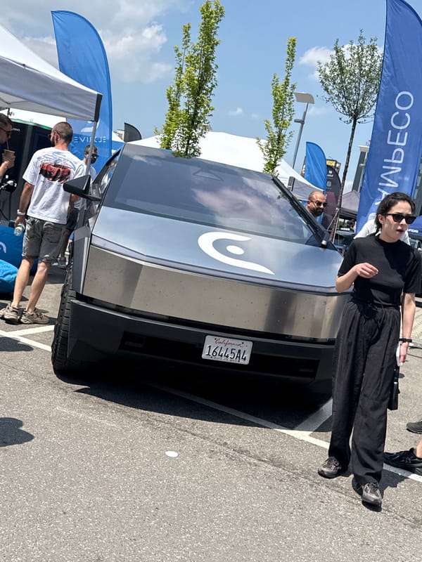 Car exhibition showcases Tesla, BMW, classic vehicles in Sofia