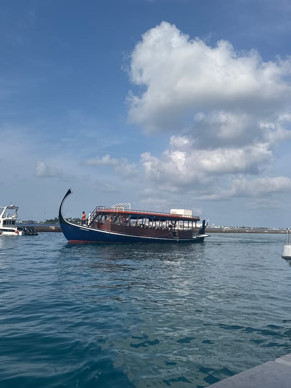 Scenic waterfront views captured in Malé, Maldives