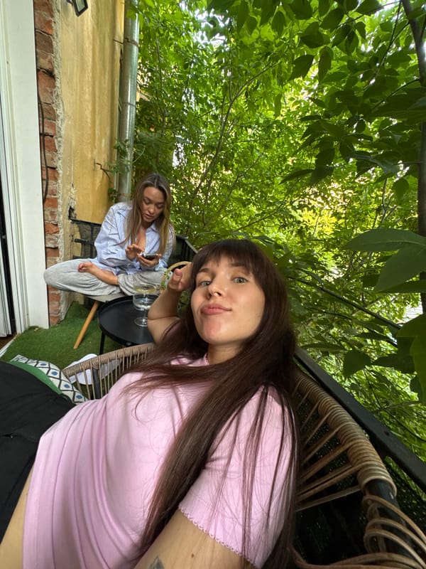Daily life documented across Krasnoyarsk through dining and street scenes