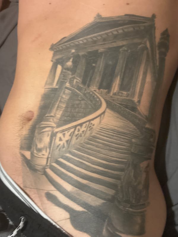 London residents display tattoo art featuring local landmarks