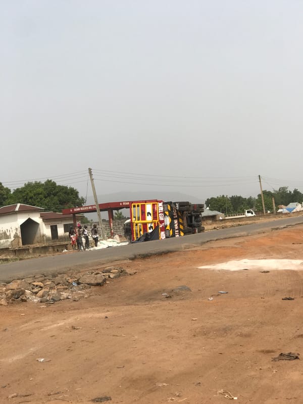Rural road infrastructure documented in Gidan Waya, Nigeria