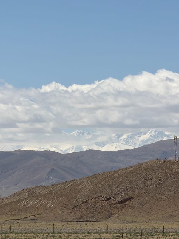 Mountain landscape documented in remote Mainpu township, China