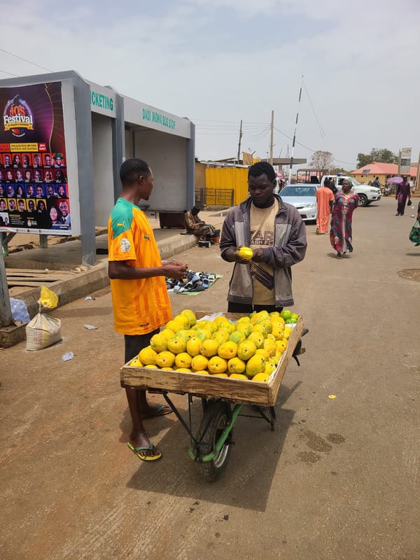 Morning street life documented across Jos Nigeria