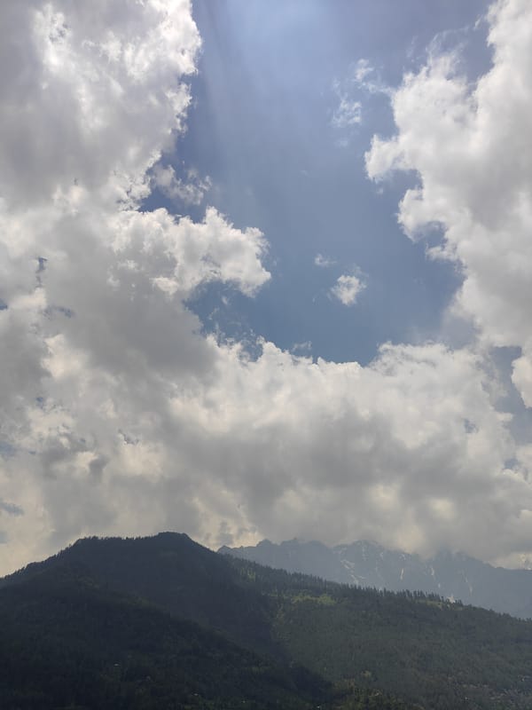 Morning village life documented in Himalayan town Vashisht