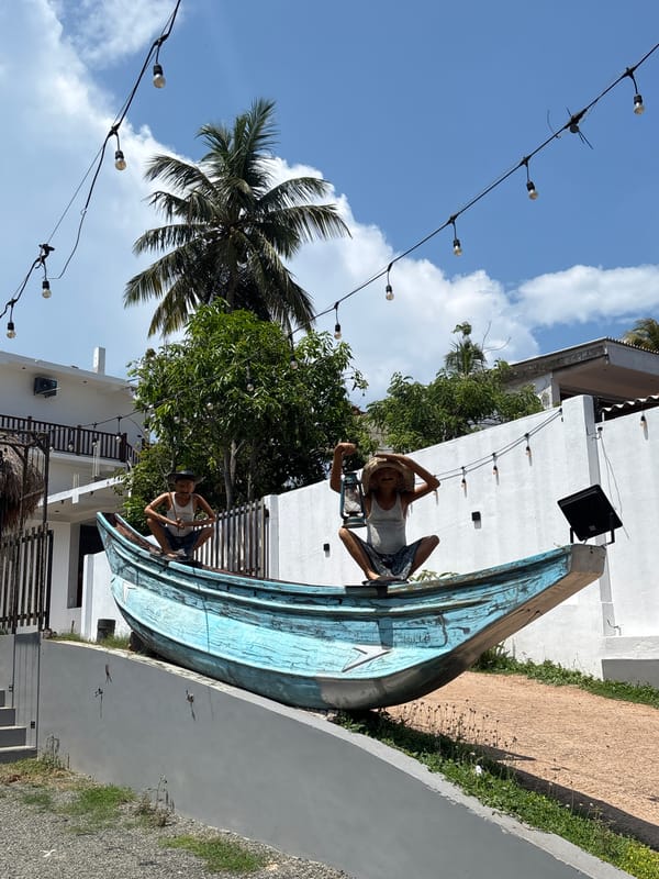 Morning coastal life documented in Thalaramba, Sri Lanka