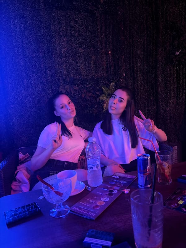 Young adults socialize at dimly lit venues in Elhovo Bulgaria