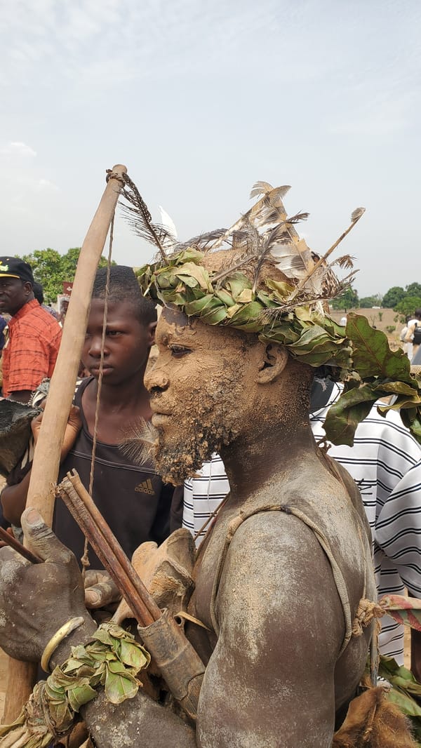 Traditional masquerade ceremony unfolds in Akwanga, Nigeria