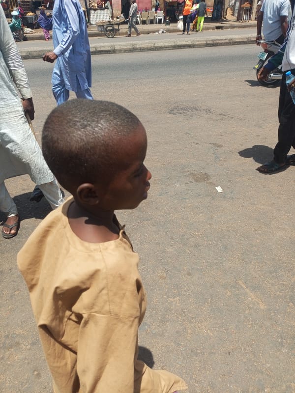 Midday market life captured across Gombe Nigeria streets