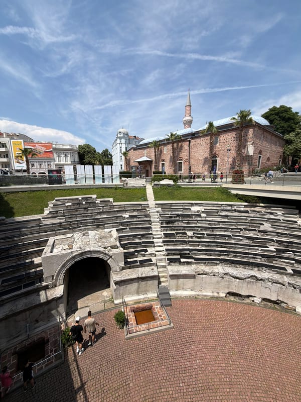 Morning stroll through historic Plovdiv captures city's everyday rhythm