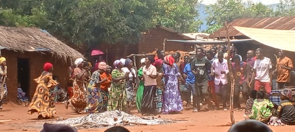 Rural DRC villages host traditional community celebration with dancing