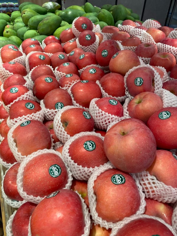 Detailed look inside a Grand Lucky supermarket, East Jakarta
