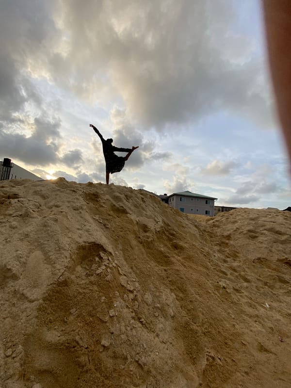 Photo session captures portraits and sand dune activities in Nigeria