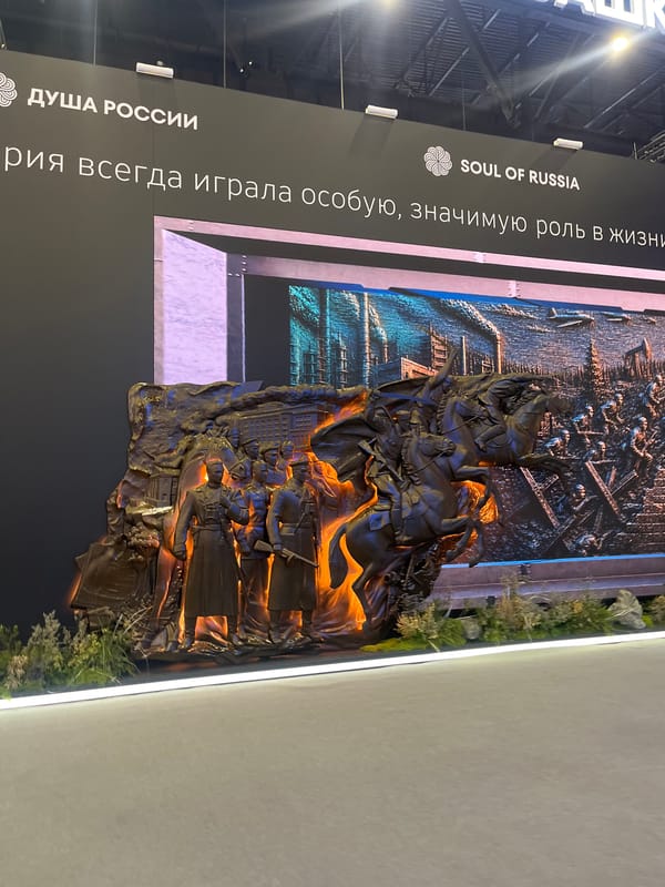 Convention event documented across multiple venues in Shushary, Russia
