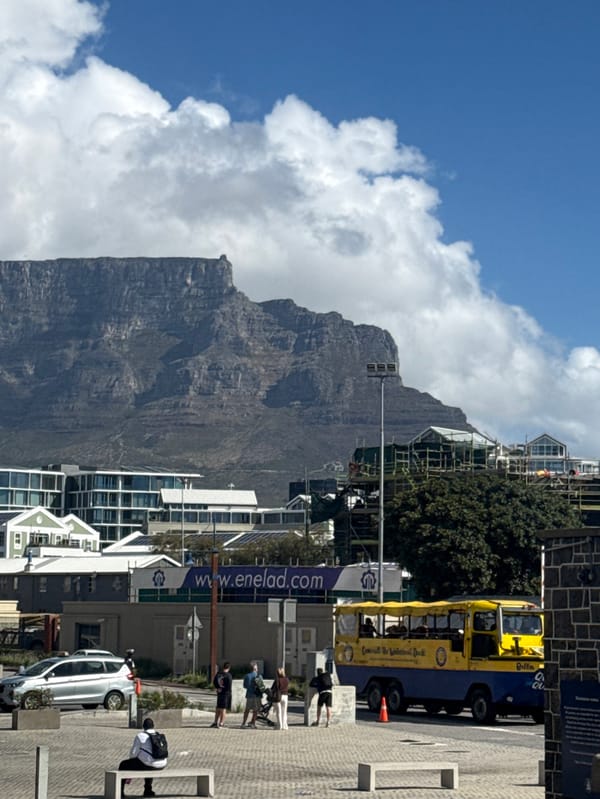 Cape Town V&A Waterfront scenes documented over one hour