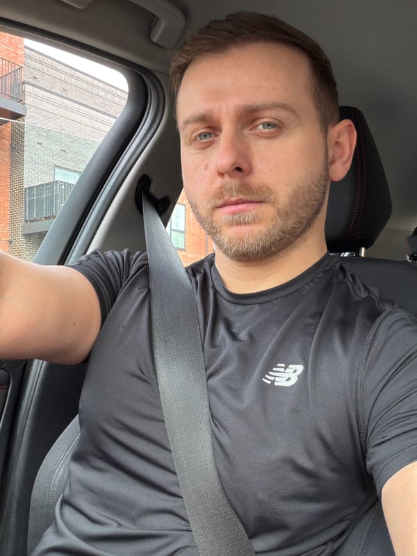 Man in New Balance shirt spotted in car near London residential area