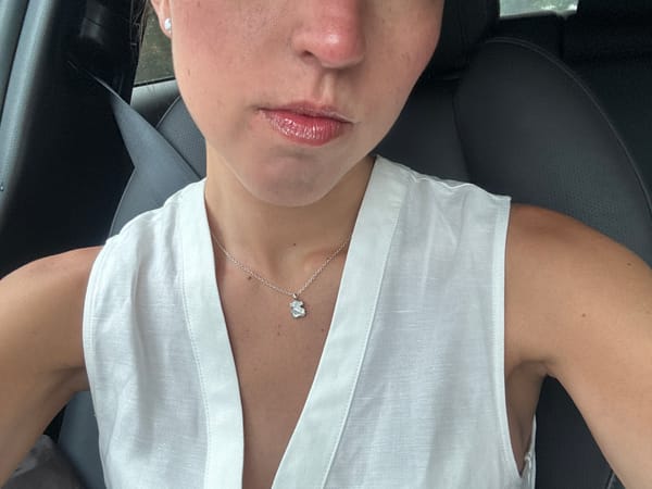 Woman observed in Mazda driver's seat Sunday evening