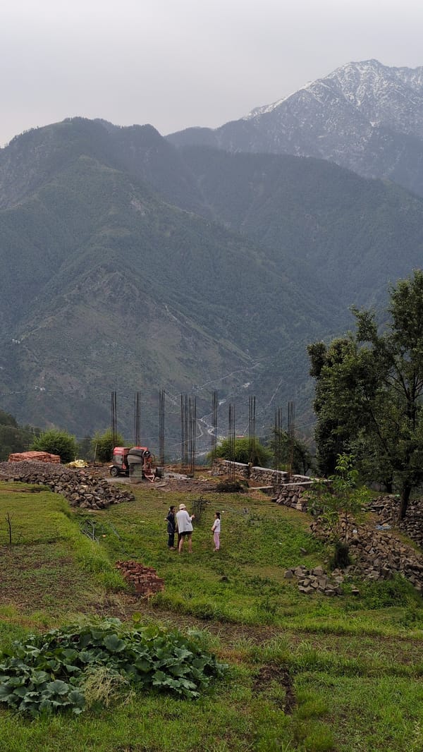 Rural mountain village life documented in Naddi, India