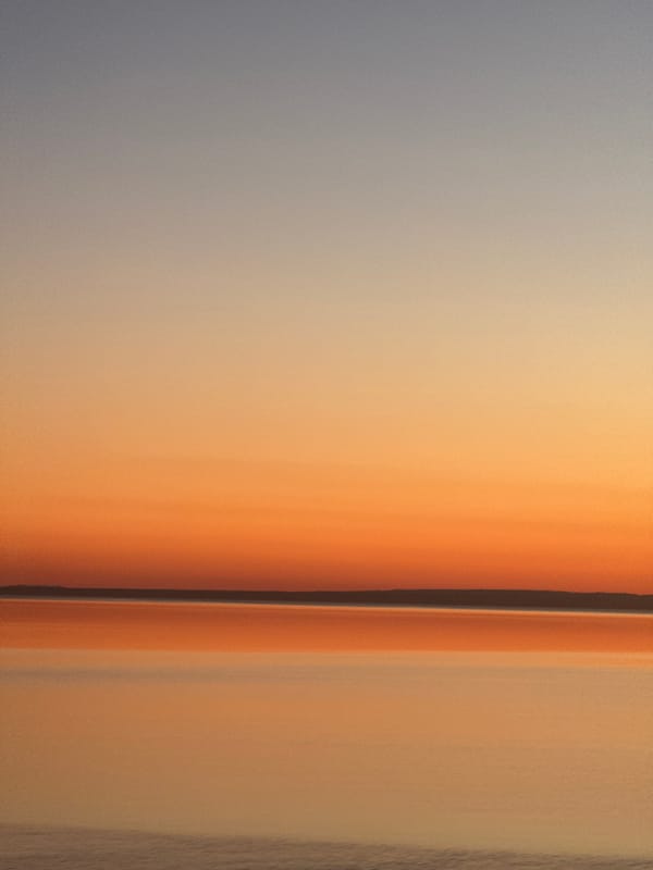 Abstract color gradient phenomenon observed in Chaikovsky, Russia
