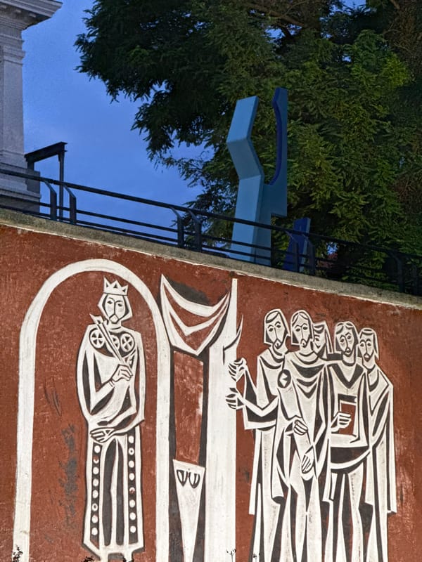 Plovdiv at dusk: old town streets, mosques, and evening cafes