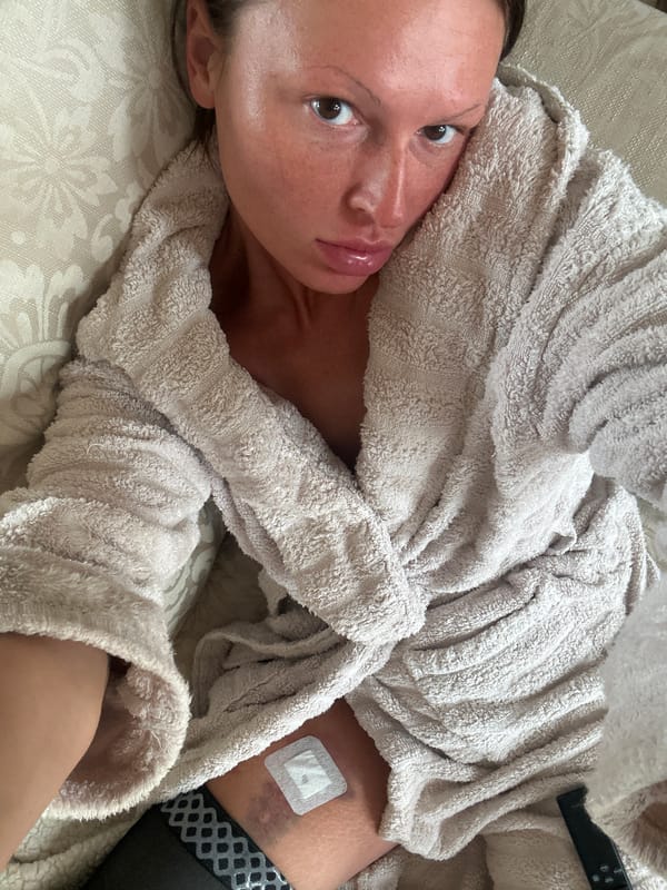 Woman resting in robe observed in Tunbridge Wells