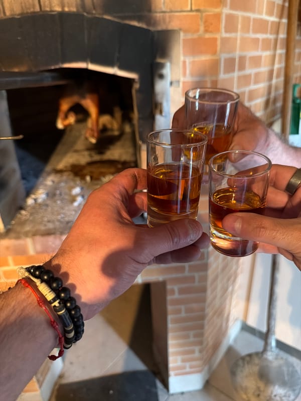 Traditional pig roast prepared for Easter in Luxembourg village