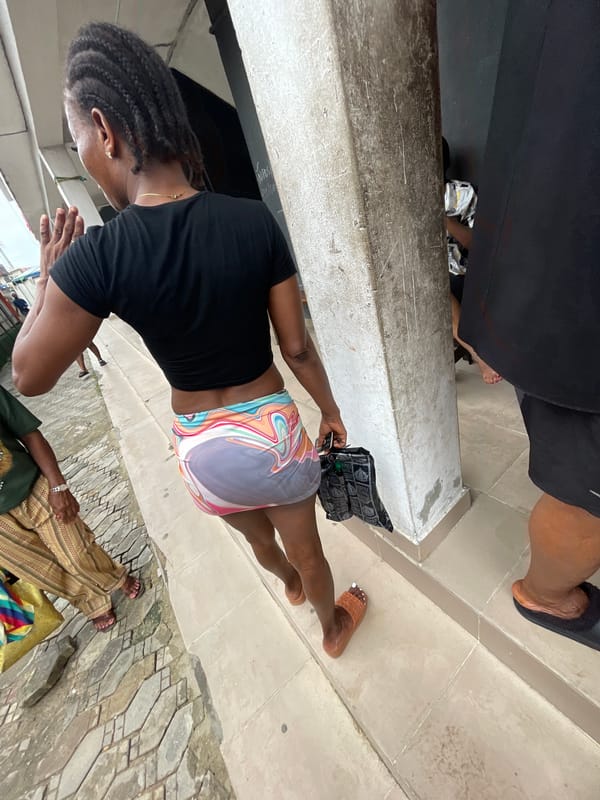 Daily life scenes documented across Ado, Nigeria streets