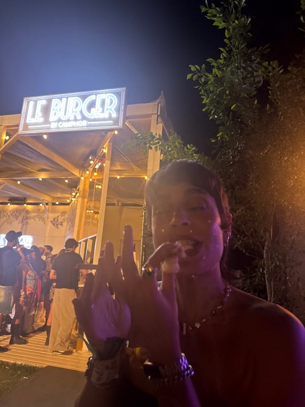 Late night activities captured in La Quinta trailer area