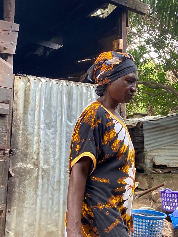Morning water collection activities documented in Mararaba, Nigeria