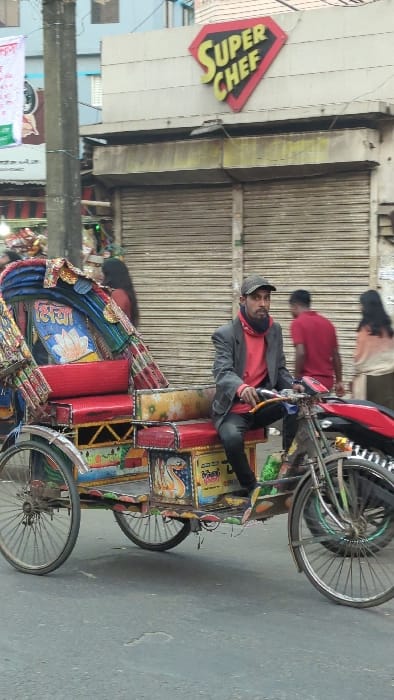 Morning street life documented across Dhaka neighborhoods