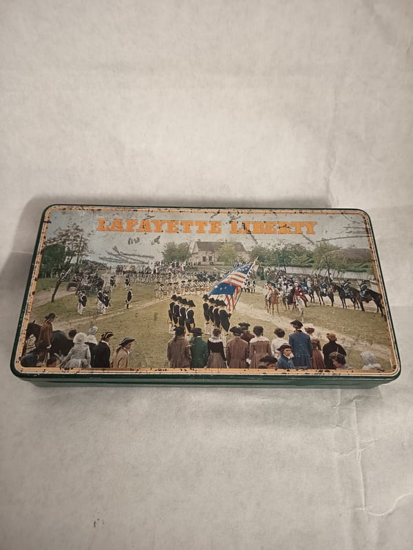 Vintage tin box collection documented in Swiss town