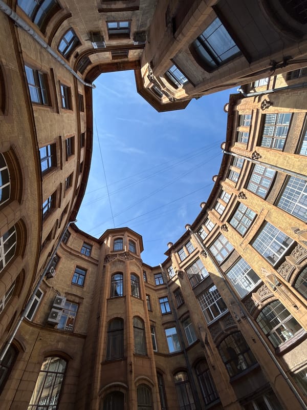 Inside a historic Russian building repurposed as a youth community space