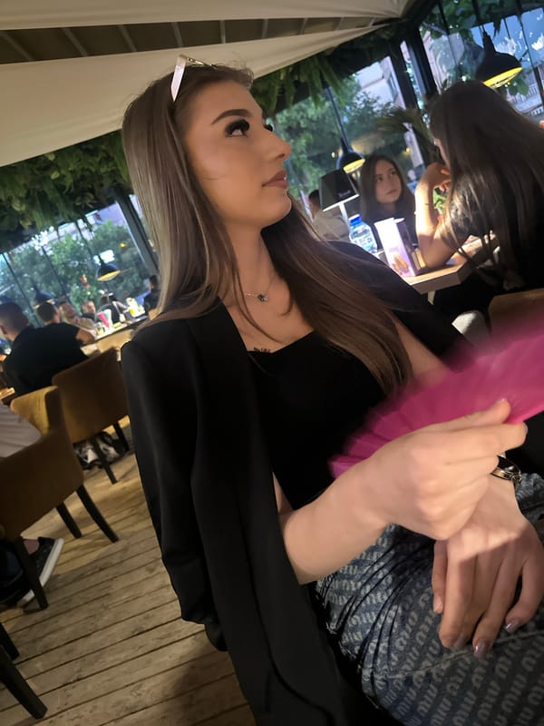 Evening dining moment captured at upscale Shumen restaurant