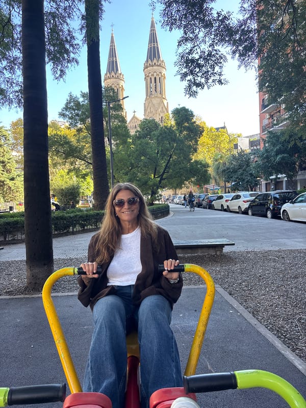 Buenos Aires afternoon scenes: parks, churches, currency, electronics shops