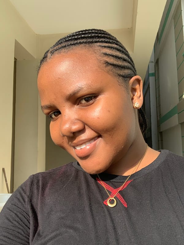 Portrait of smiling woman captured in Dar es Salaam