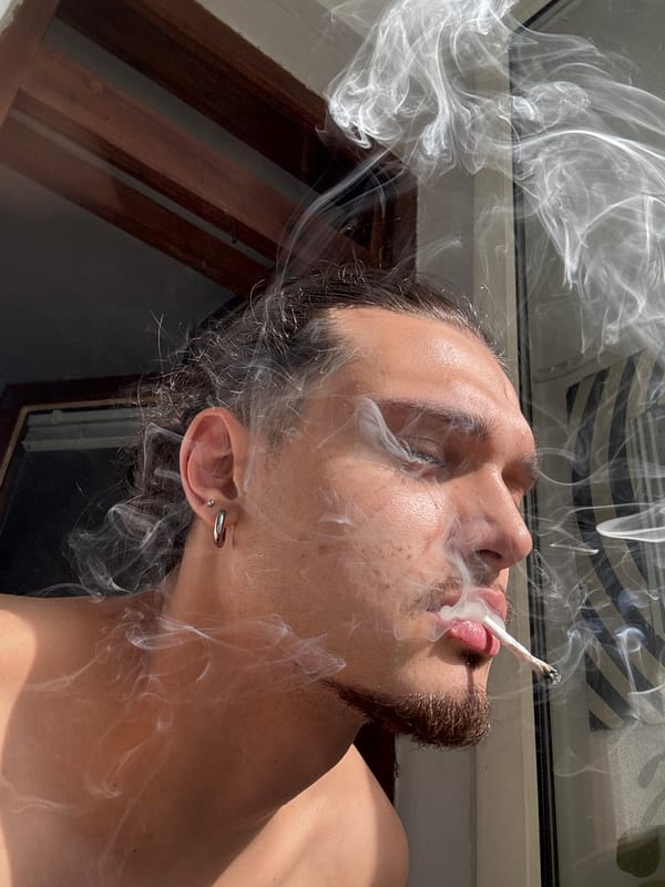 Afternoon snapshots capture casual moments with tattooed youth in Sofia